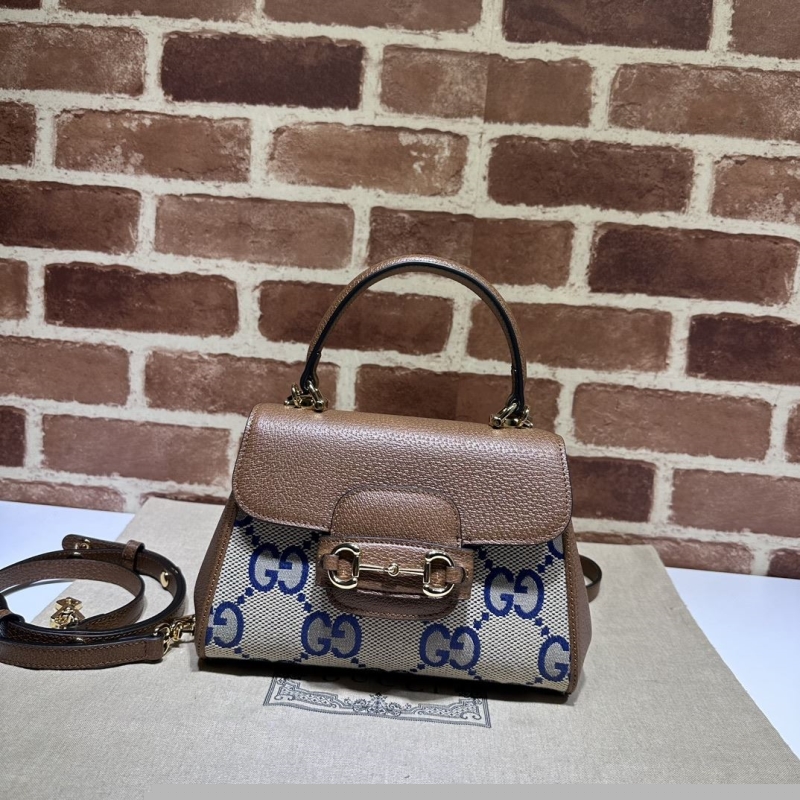 G*u*i top handle bags